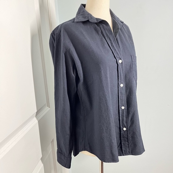 Anthropology Grayson The Hero Navy cotton shirt size 1 - Picture 7 of 12